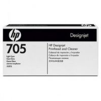 Original Genuine HP 705 Light Cyan Printhead & Cleaner (CD957A)